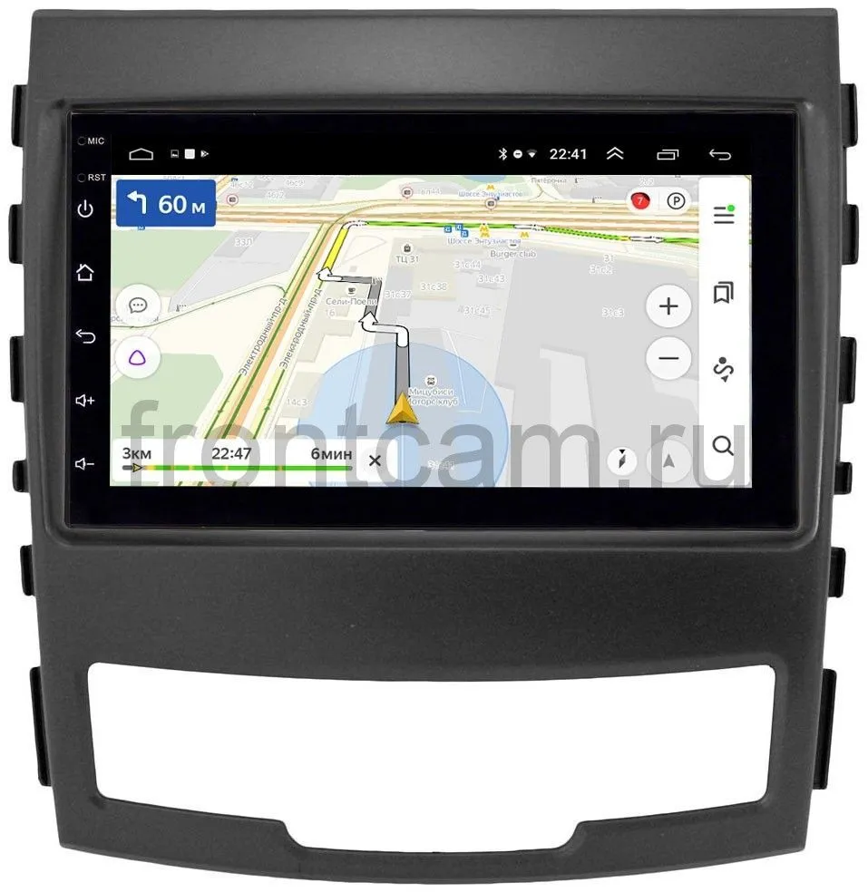 Магнитола SsangYong Actyon II 2010-2013 OEM (GT7-RP-TYACB-61) на Android 10