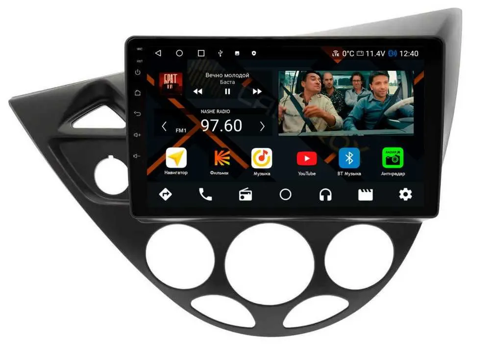 Штатная магнитола Ford Focus I 1998 - 2005 на Android 11, DSP, 4G, IPS / QLED 2K, Carplay - Cardrox CD-4847