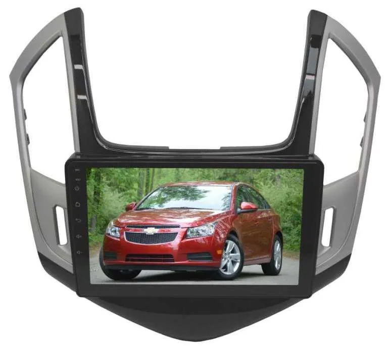 Магнитола Chevrolet Cruze с 2013 года (серые вставки) LeTrun 3551-4217 9 дюймов VT Android 10.x MTK-L 2+16 Gb ASP