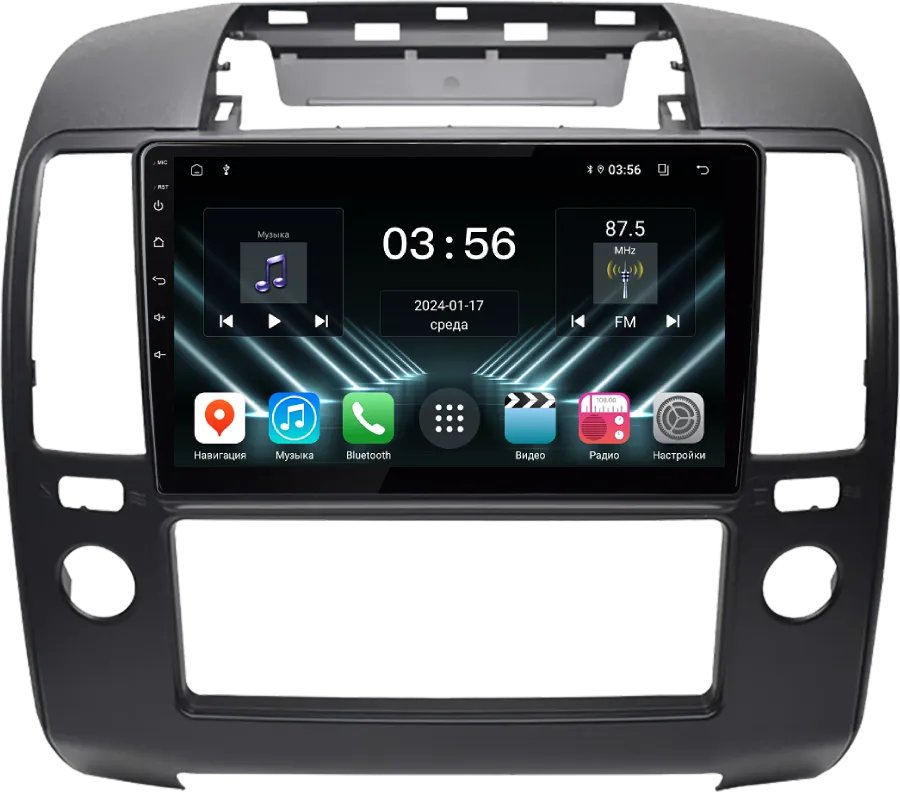 Штатная магнитола для Nissan Navara 2004-2015 на Android 13 - FarCar (D/DX3066M)