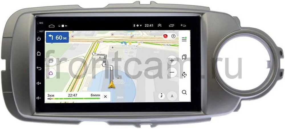 Магнитола Toyota Yaris III (XP130) 2011-2017, Vitz III (XP130) 2010-2018 (правый и левый руль) OEM (GT7-RP-TYVT13X-181) на Android 10