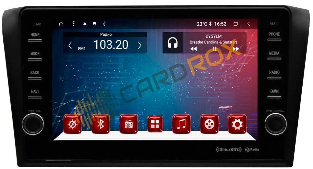 Штатная магнитола Mazda 3, Axela 2003-2008 на Android 10 CARDROX FD-4034