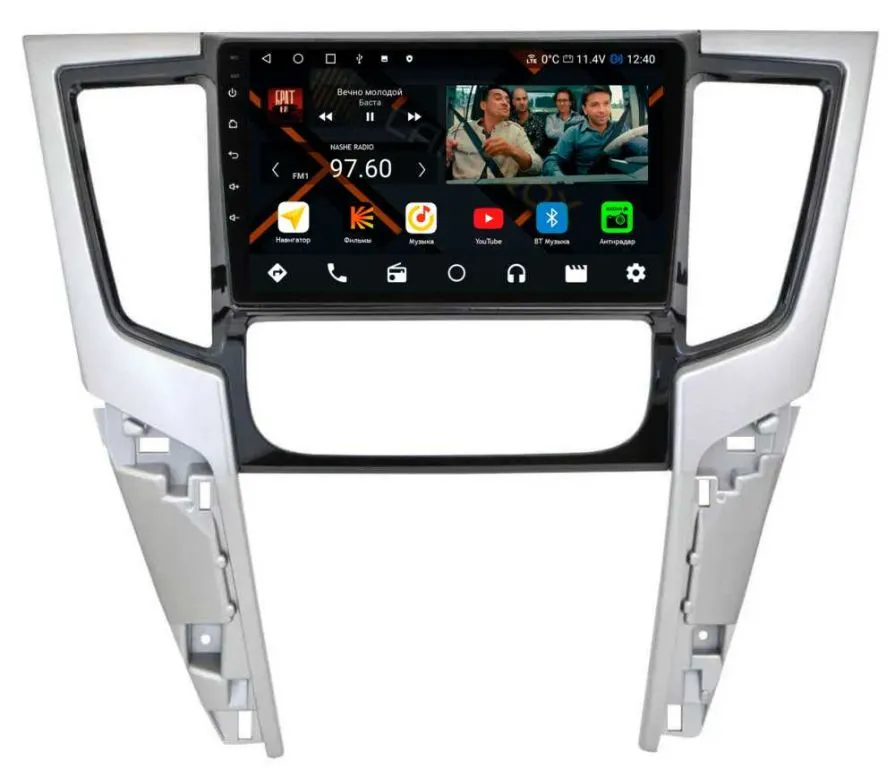 Штатная магнитола Mitsubishi L200 2019+ (под климат-контроль) на Android 11 - Cardrox CD-4853M