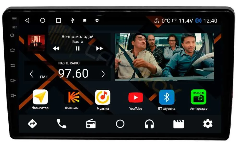 Штатная магнитола Toyota Cami 1999 - 2006 на Android 11, DSP, 4G, IPS / QLED 2K, Carplay - Cardrox CD-4873