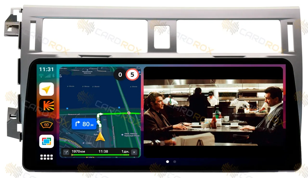 Штатная магнитола Toyota Avalon 2005-2010 на Android 10, DSP, 4G, IPS, Carplay - Cardrox CD-4468-12 (12 дюймов)