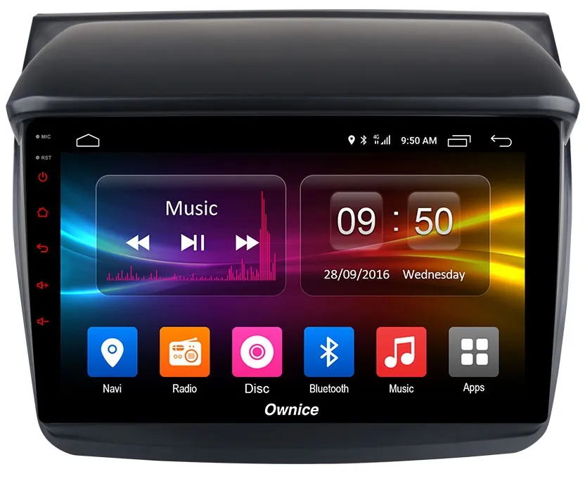 Штатная магнитола Ownice G10 S9635E для Mitsubishi Pajero Sport (Android 8.1.0)