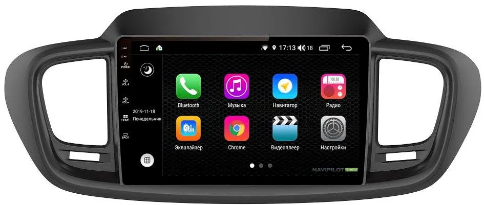 Штатное головное устройство KIA Sorento Prime (2015-) 10 дюймов на Android 10 NaviPilot NPD10L-WTG-K442-10