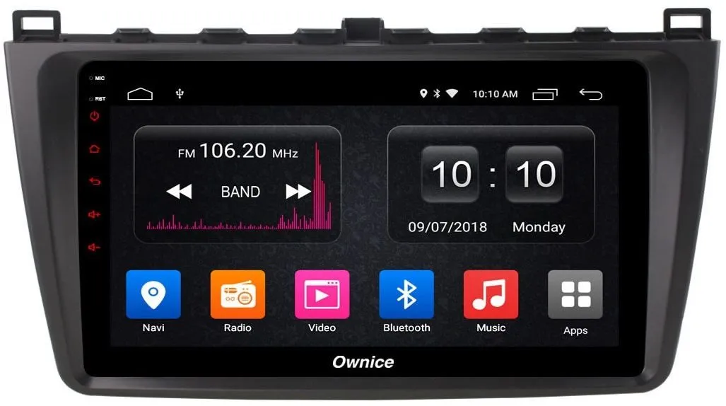 Штатная магнитола Ownice G30 S9506J для Mazda 6, 2009 (Android 9.0)