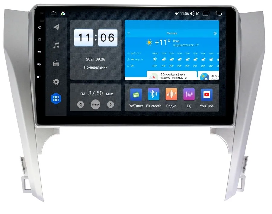 Штатная магнитола VOMI ZX348R10-7862-LTE для Toyota Camry V50 2012-2015 на Android 10