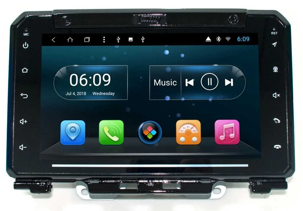 Штатное головное устройство Suzuki Jimmy 2019 на Android 8.1 Carmedia YR-7135-S9