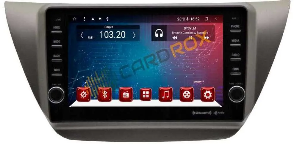 Штатная магнитола Mitsubishi Lancer 2000-2010 на Android 10 CARDROX FD-4324-TS10-6-128