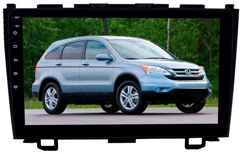 Штатная магнитола для Honda CRV до 2012 года LeTrun 1881-3150 9 дюймов (крутилки) NS 2+16 Gb MTK-L Android 10.x DSP ++