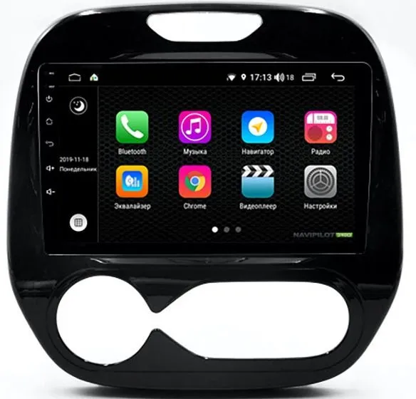 Штатное головное устройство Renault Kaptur (2016-) 9 дюймов на Android 10 NaviPilot NPD10L-WTG-R733-09