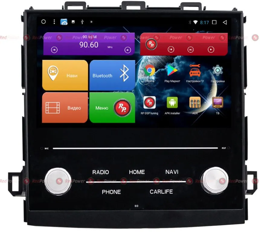 Штатное головное устройство Redpower 31662 IPS DSP на Android 7.1+ для Subaru XV, Forester( 2018+)
