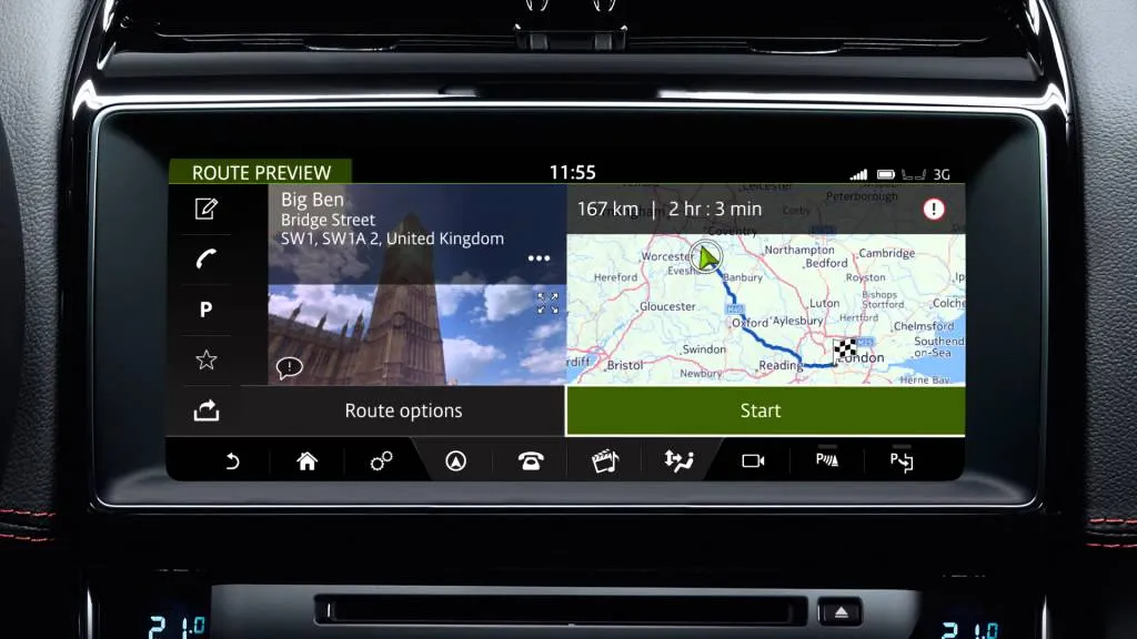 Монитор Jaguar XE 2015-2019, F-Pace 2016-2019 на Android 13 - Radiola RDL-1660