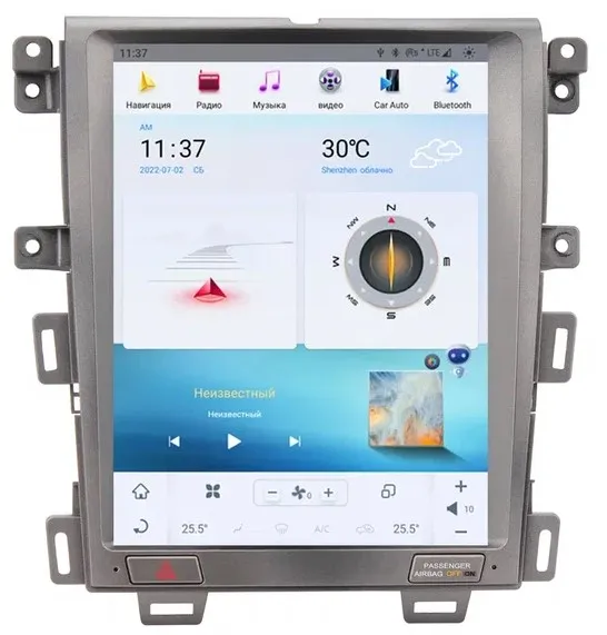 Магнитола Tesla для FORD EDGE 2010-2015 на Android 11 - Carmedia ZF-1285-Q6