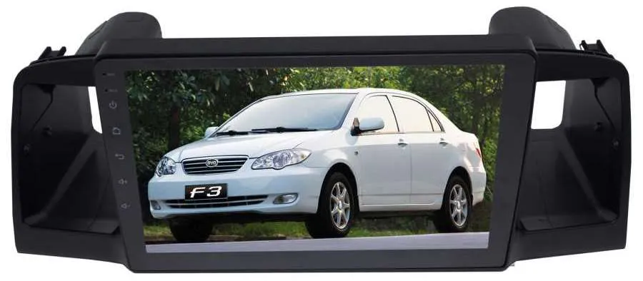 Штатная магнитола для BYD F3 LeTrun 2294-3150 9 дюймов (крутилки) NS 2+16 Gb MTK-L Android 10.x DSP ++