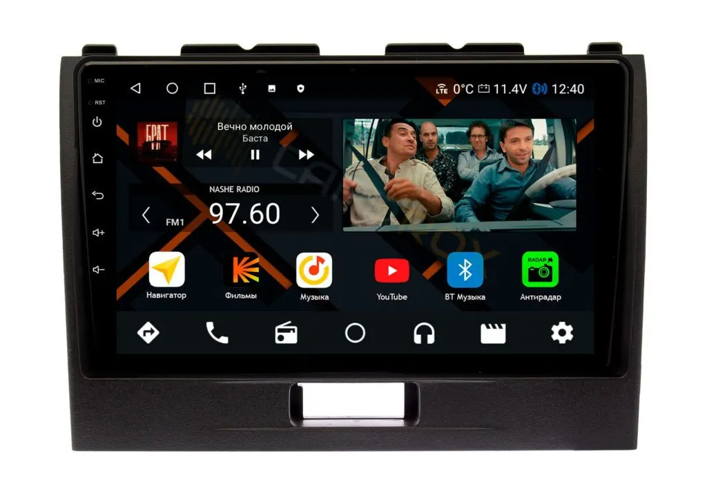 Штатная магнитола Suzuki Wagon R 2008-2012 на Android 11, DSP, 4G, IPS / QLED 2K, Carplay - Cardrox CD-4581
