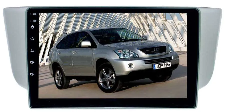 Магнитола Lexus RX300, 330, 350, 400h 2003-2009 гг., Toyota Harrier 2003-2013 гг. LeTrun 3137-4217 9 дюймов VT Android 10.x MTK-L 2+16 Gb ASP