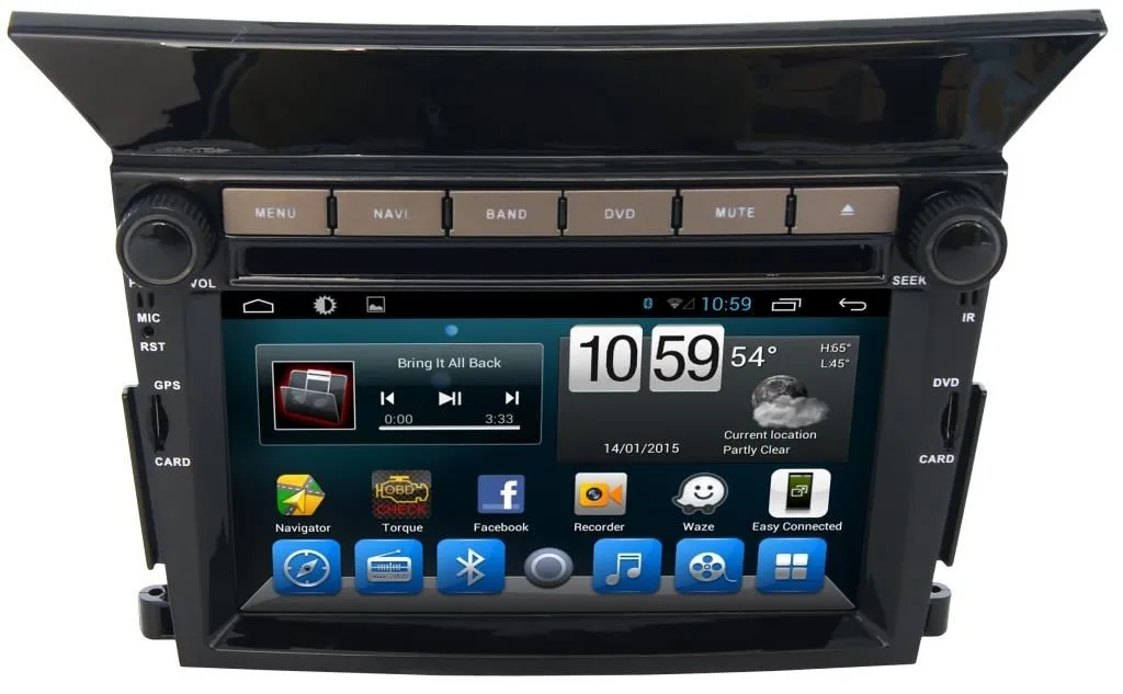 Штатное головное устройство Honda Pilot 2008-2015 на Android 9.0 CARMEDIA KR-6225-DSP
