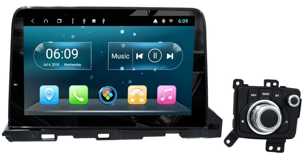 Штатное головное устройство для MAZDA 6 2019+ на Android 8.1 Carmedia KR-9238-S9
