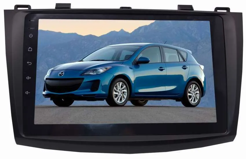 Штатная магнитола для Mazda 3 09-13 г LeTrun 2297-3150 9 дюймов (крутилки) NS 2+16 Gb MTK-L Android 10.x DSP ++