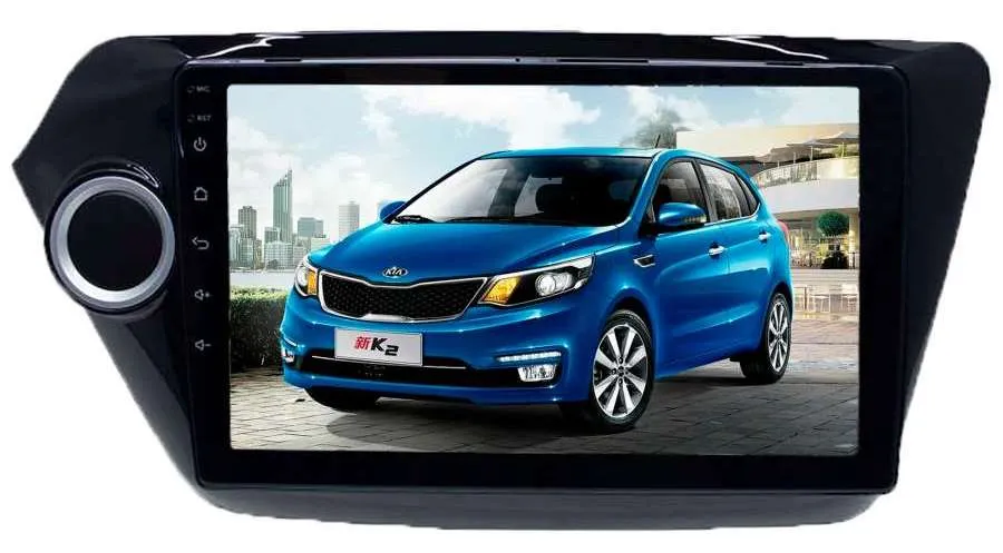 Магнитола Kia Rio, K2 2011-2017 LeTrun 1828-4217 9 дюймов VT Android 10.x MTK-L 2+16 Gb ASP
