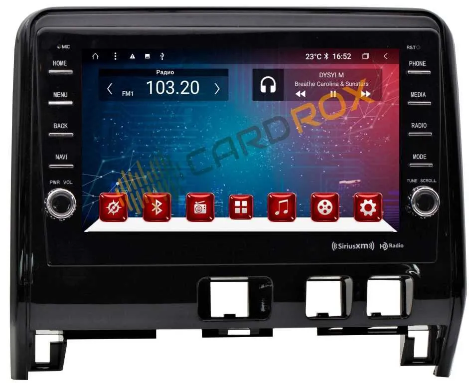 Головное устройство на Android 10 для Nissan Serena 2016+ CARDROX FD-4377-TS10-4-64 с кнопками и DSP процессором