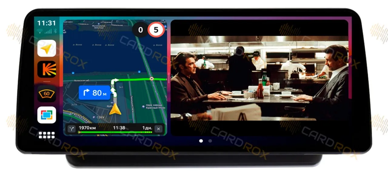 Штатная магнитола Mitsubishi Pajero 2 1991-2005 на Android 10, DSP, 4G, IPS, Carplay - Cardrox CD-4936-12 (12 дюймов)