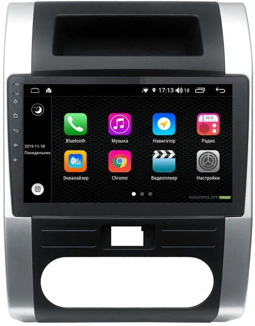 Штатное головное устройство Nissan X-Trail (2006-2014) 10 дюймов на Android 10 NaviPilot NPD10L-WTG-N1193-10 Штатное головное устройство Nissan X-Trail (2006-2014) 10 дюймов на Android 10 NaviPilot NPD10L-WTG-N1193-10