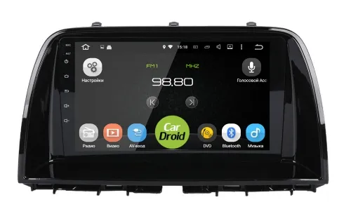 Штатная магнитола CarDroid RD-2410F для Mazda CX-5 (Android 10)