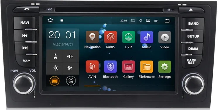 Штатное головное устройство Audi A6, Allroad на Android 10 Carmedia MKD-A790-P30-8