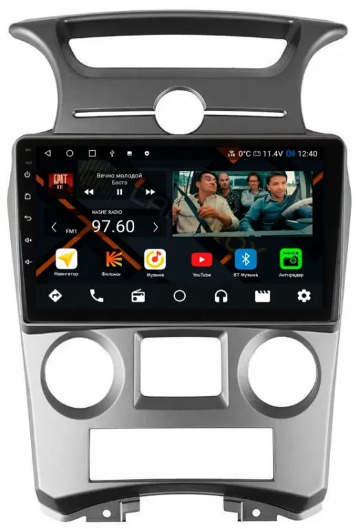 Штатная магнитола Kia Carens 2006-2012, климат на Android 11 - Cardrox CD-4918M