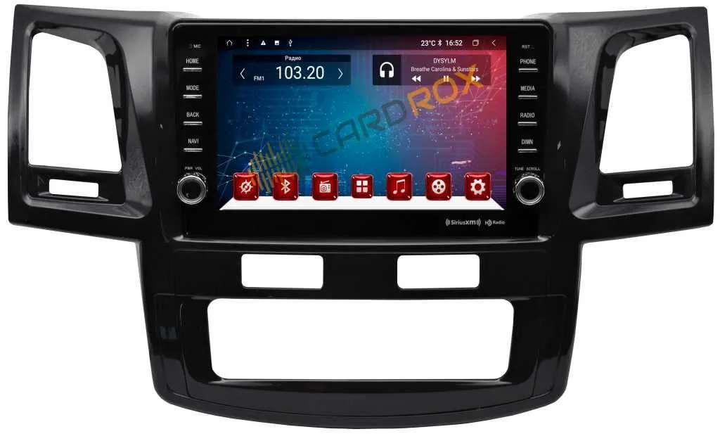 Штатная магнитола Toyota Fortuner 2011-2015 на Android 10 CARDROX FD-4519
