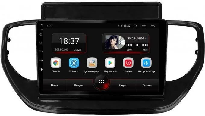 Штатная магнитола на Android 10 VOMI AK473R9-MTK для Hyundai Solaris 2 рестайлинг 02.2020+