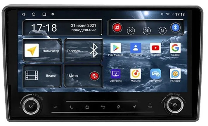 Автомагнитола штатная RedPower K71325 на Android 10 для Газель Бизнес (2010-2022)