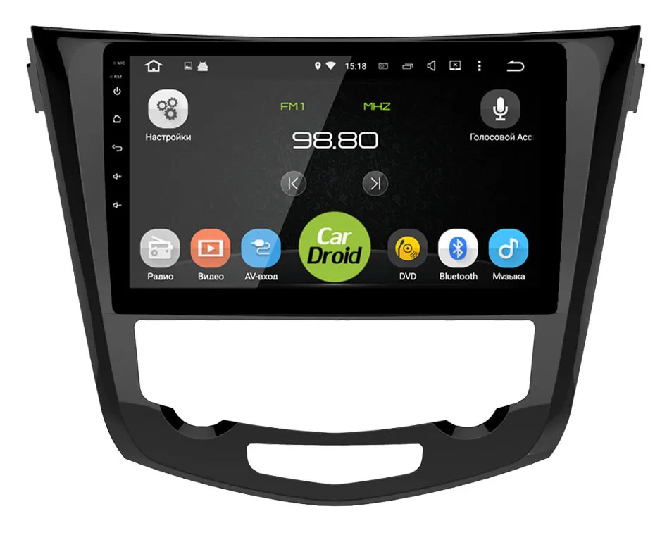 Штатная магнитола Roximo CarDroid RD-1212F-NV14 для Nissan Qashqai 2, X-Trail 3, 2014- (климат с навигацией) (Android 10) DSP Штатная магнитола Roximo CarDroid RD-1212F-NV14 для Nissan Qashqai 2, X-Trail 3, 2014- (климат с навигацией) (Android 10) DSP