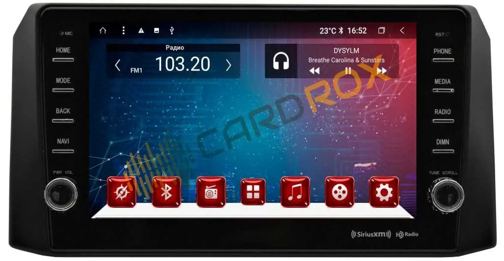 Штатная магнитола УАЗ Патриот 2017+ на Android 10 CARDROX FD-4446