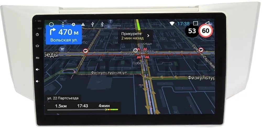 Штатная магнитола для Toyota Harrier II (XU30) 2003-2013 OEM RS9-9161 Android 9.1 Штатная магнитола для Toyota Harrier II (XU30) 2003-2013 OEM RS9-9161 Android 9.1