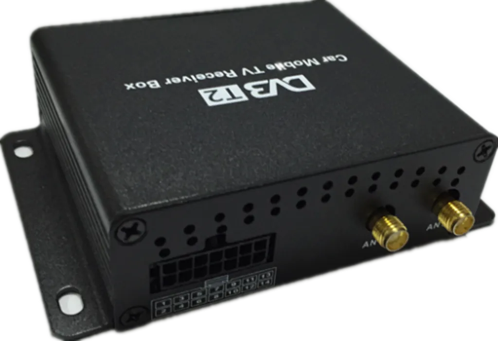 DVB-T2 цифровой ТВ-тюнер  с возможностью управления с экрана магнитол Carmedia (2 антенны, до 80 км/ч!!!)