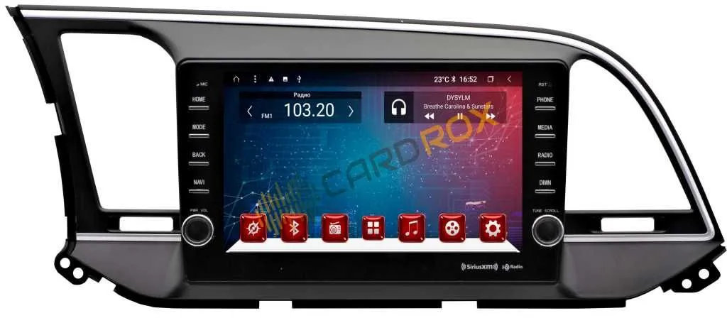 Штатная магнитола Hyundai Elantra 2016+ на Android 10 CARDROX FD-4088