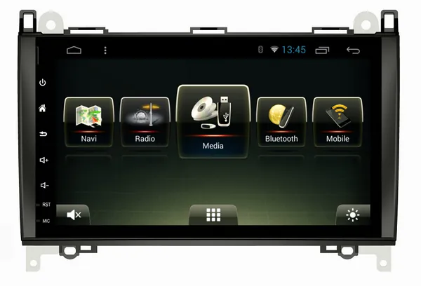 Штатное головное устройство Android 6.0 Carmedia U9-6610 для Mercedes-Benz и Volkswagen Штатное головное устройство Android 6.0 Carmedia U9-6610 для Mercedes-Benz и Volkswagen