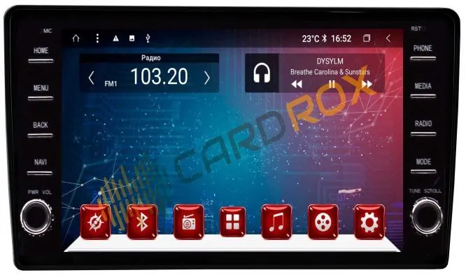 Головное устройство на Android 10 для Kia Ceed 2006 - 2012 (ДВЕ ФИШКИ) CARDROX FD-4470-TS10-4-64 с кнопками и DSP процессором Головное устройство на Android 10 для Kia Ceed 2006 - 2012 (ДВЕ ФИШКИ) CARDROX FD-4470-TS10-4-64 с кнопками и DSP процессором