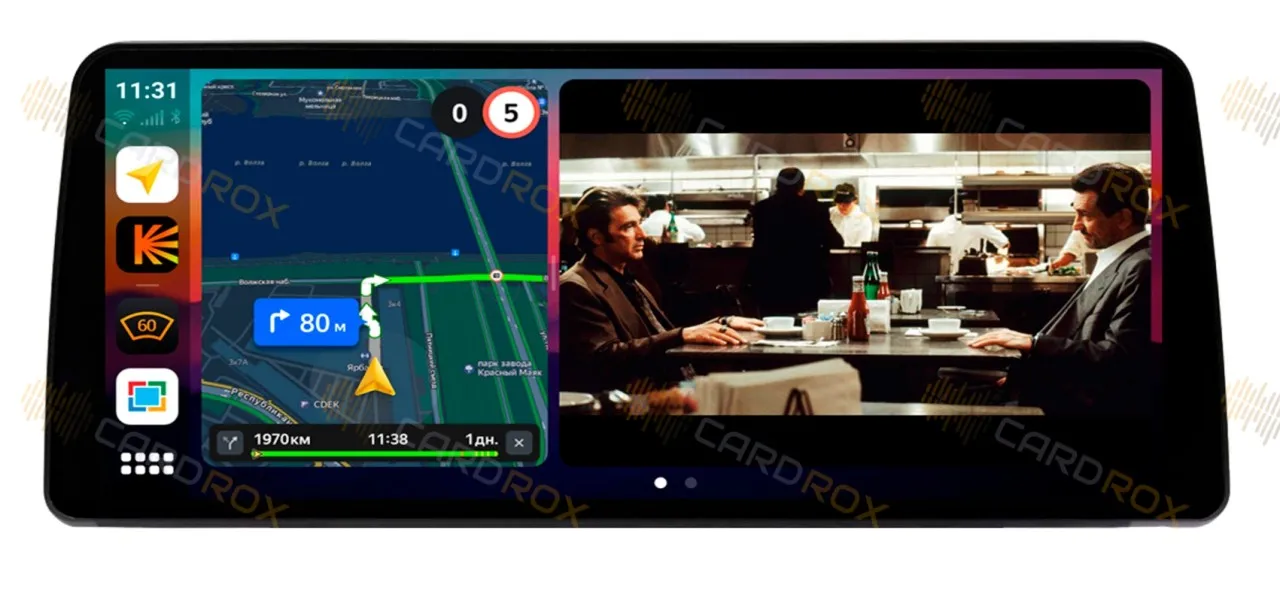 Штатная магнитола Toyota Raize 2019+, Daihatsu Rocky 2019+ (замена заводской рамки 285х160) на Android 10, DSP, 4G, IPS, Carplay - Cardrox CD-4833-12 (12 дюймов)