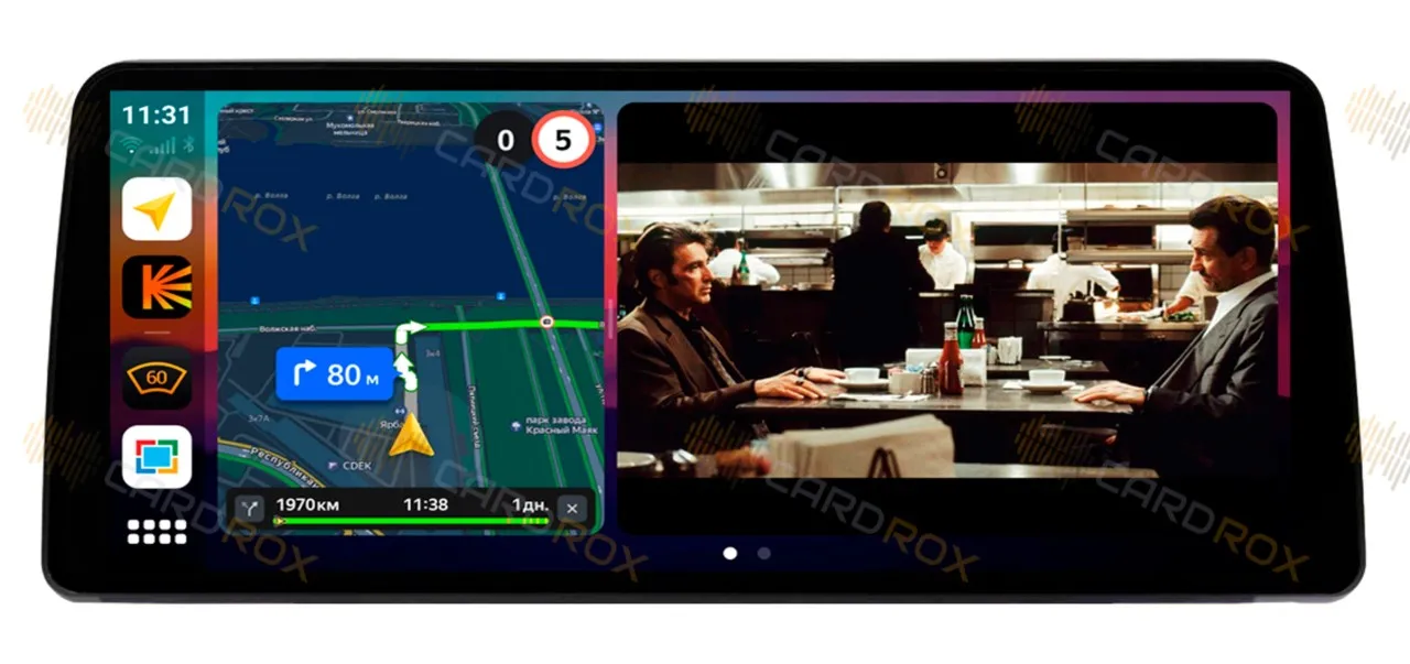 Штатная магнитола Kia Sportage 2021+ на Android 10, DSP, 4G, IPS, Carplay - Cardrox CD-4848-12 (12 дюймов)