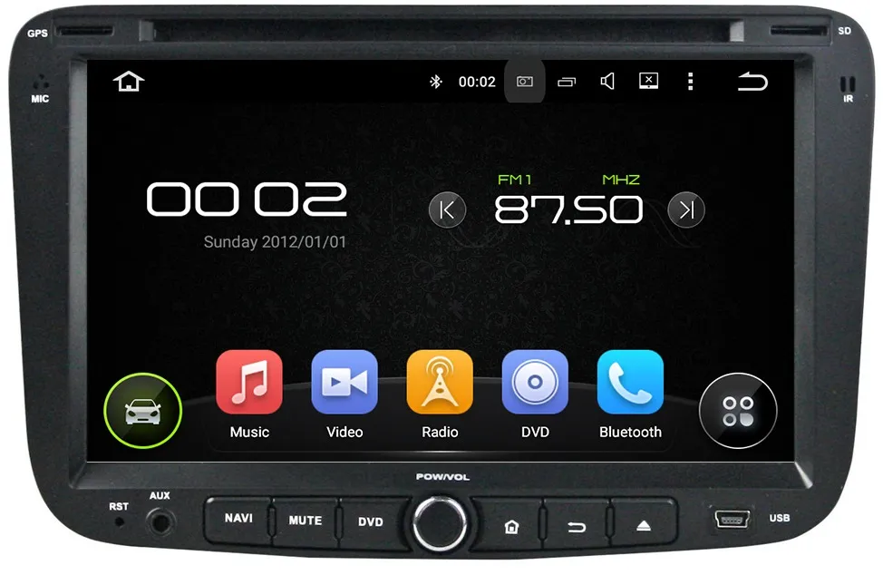 Штатное головное устройство Android 7.1 Newsmy KD-7072-P3-7 для GEELY Emgrand EC7 2012+