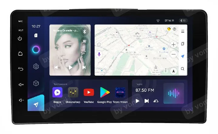 Штатная магнитола TEYES CC3L/CC3/CC3 2K для Toyota Land Cruiser 100 01.1998-07.2002 на Android 10 TEYES-CC3-502R9