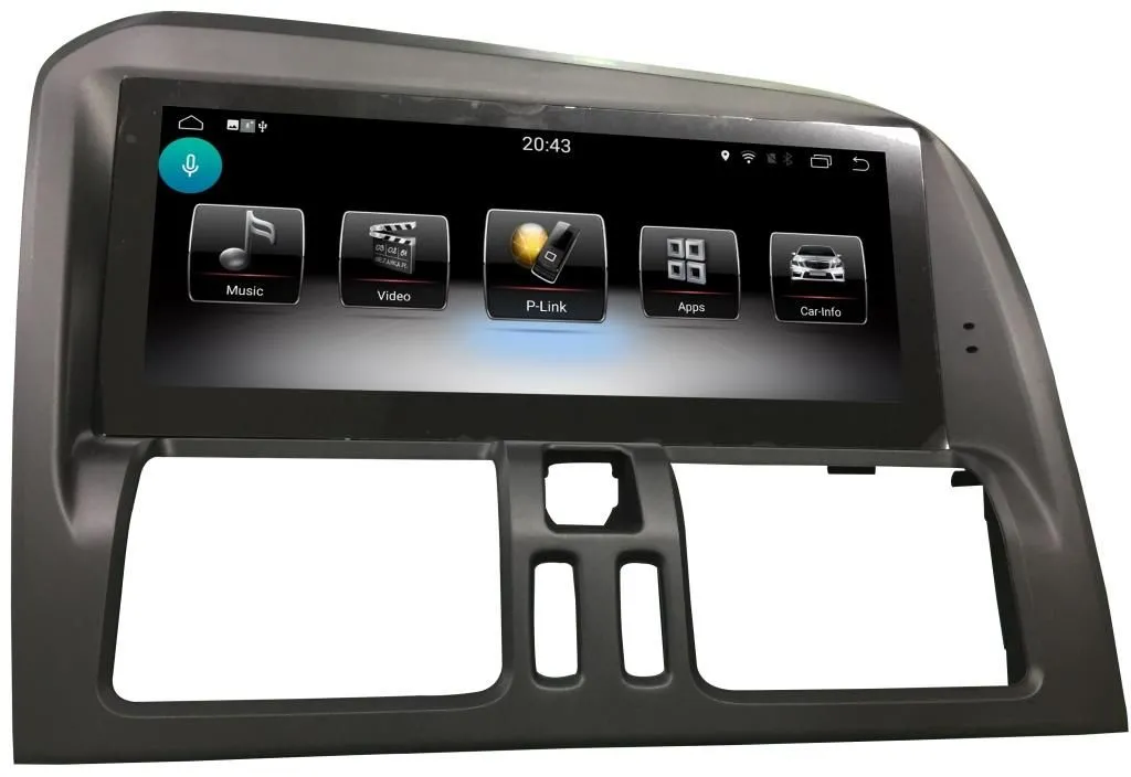 Штатная автомагнитола Volvo XC60 2015-2017 Carmedia XN-V8004 Android 9.0 DSP