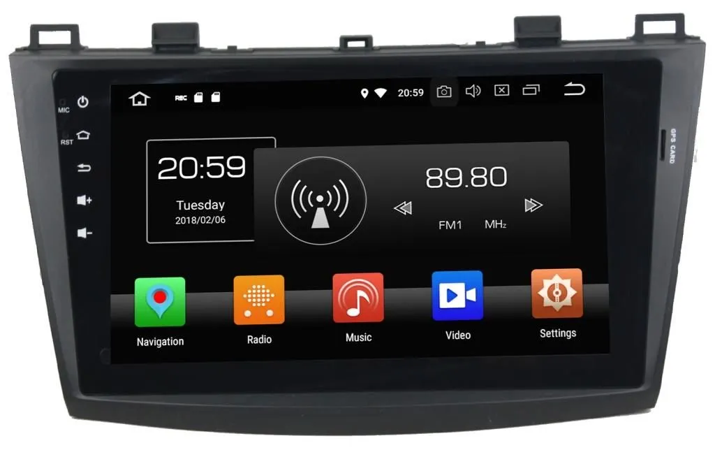 Штатная автомагнитола Mazda 3 2009-2013 (BL), Axela 2009-2013 Carmedia KD-9035-P30 Android 10 DSP