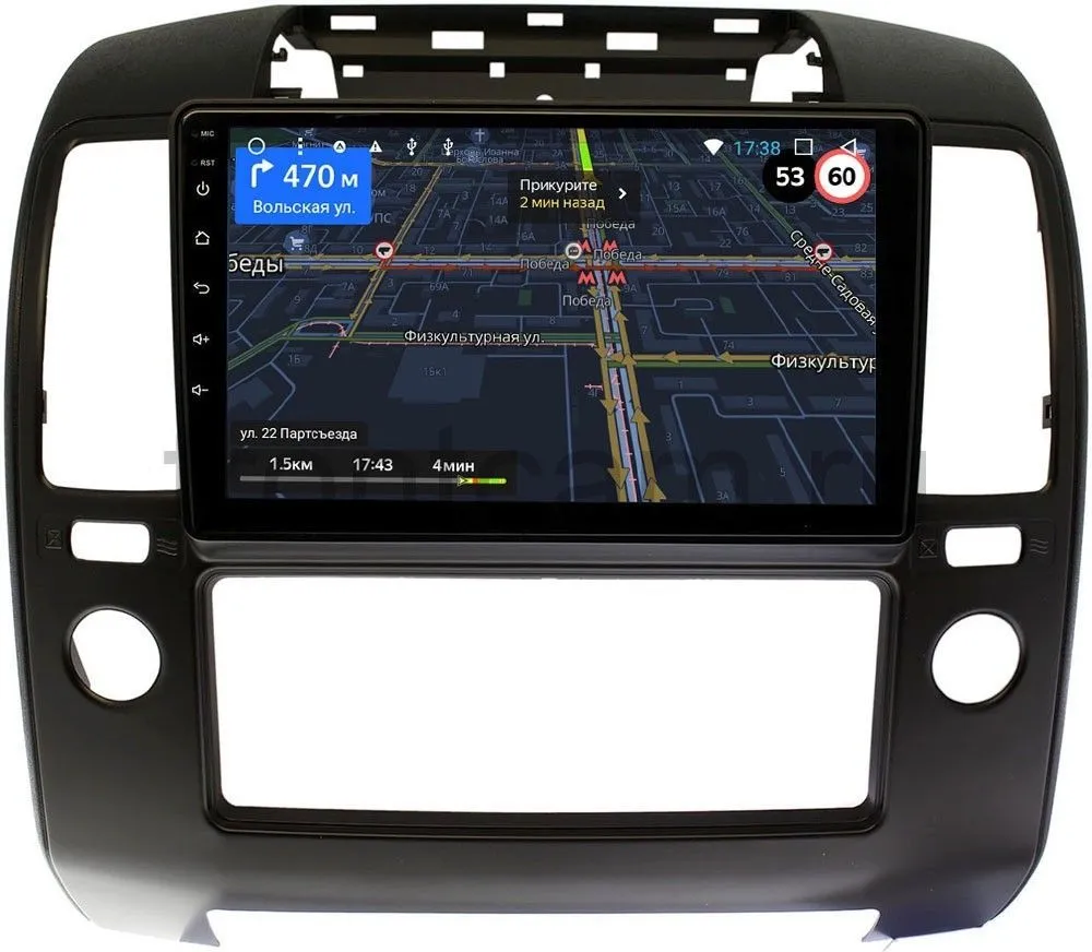 Штатная магнитола для Nissan Navara (Frontier) III (D40) 2005-2010 OEM RS10-1103 на Android 9.1